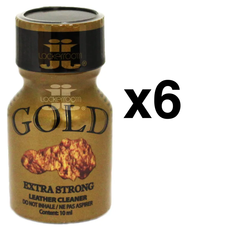 Locker Room GOLD EXTRA STRONG 10ml x6